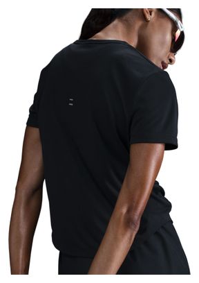 Maillot de manga corta para mujer Nike Dri-Fit Tempo Negro
