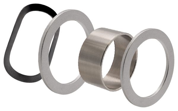 Adaptateur/Réducteur pour Boîtier de Pédalier Bikone Shimano (24 mm) vers Sram GXP (24/22 mm)