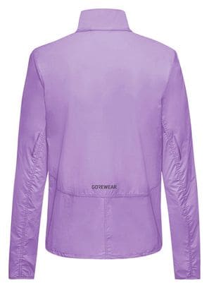 Veste coupe-vent Running Gore Wear Concurve Windbreaker Violet Femme