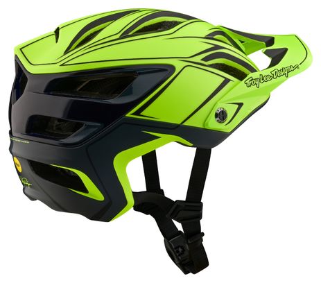 Casque VTT Troy Lee Designs A3 Mips Jaune