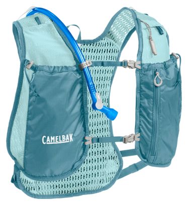 Chaleco de trail Camelbak Circuit 5.5L azul para mujer + bolsa de agua 1.5L
