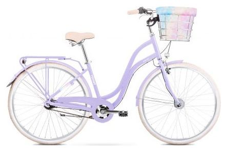 Vélo ROMET CITY 28 pouces POP ART. 28 LUX violet