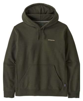 Sudadera con capucha Patagonia Boardshort Logo Uprisal Verde para hombre