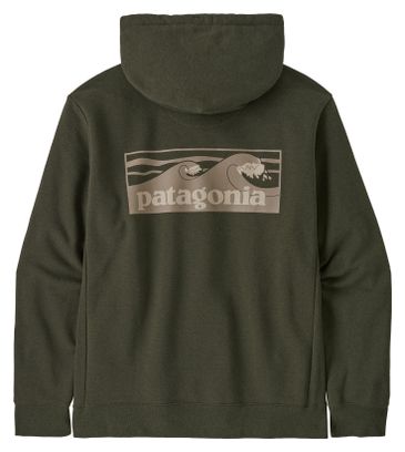 Sudadera con capucha Patagonia Boardshort Logo Uprisal Verde para hombre