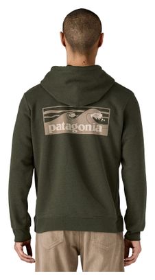 Sudadera con capucha Patagonia Boardshort Logo Uprisal Verde para hombre