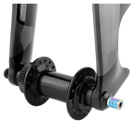 Schnellspanner Hinterradachse Fahrrad – Titan-/Aluminiumlegierung, 100 mm