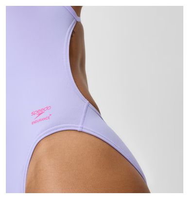 Maillot de Bain 1 Pièce Femme Club Training V-Back 2.0 Violet
