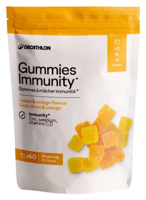 Decathlon Nutrition Gummies Immunity Citroen/Sinaasappel 30 doses