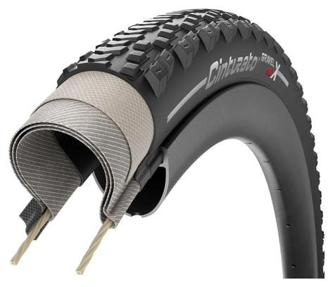 Neumático Pirelli Cinturato™ Gravel RC-X 700 mm Negro