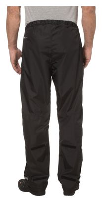 Vaude Fluid II Pantalones de lluvia Negro