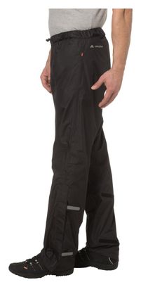 Vaude Fluid II Pantalones de lluvia Negro