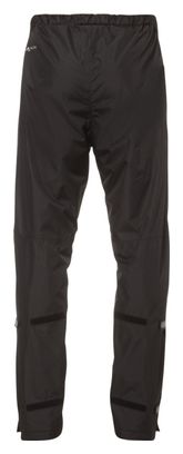 Vaude Fluid II Pantalones de lluvia Negro