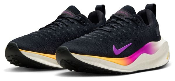 Nike ReactX Infinity Run 4 Black Violet Women's Running Shoes