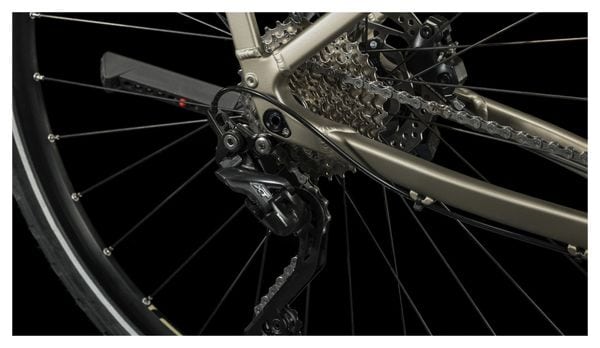 Cube Katmandú Pro Trapeze Bicicleta de Trekking Shimano Deore/XT 10S 700 mm Flash Piedra Beige Gris 2023