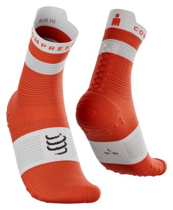 Compressport Pro Racing V4.0 Run High Ironman 2026 Socks - Red/White
