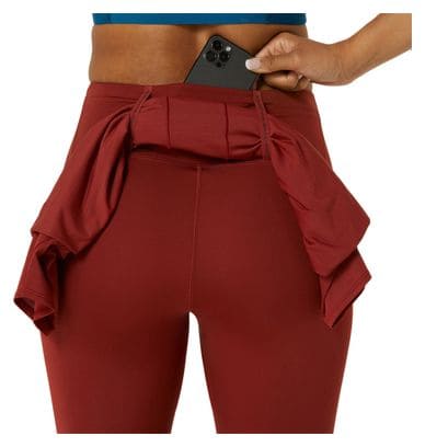 Asics Road High Waist Tight Red Women's