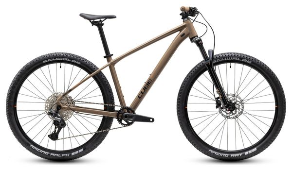 Bicicleta de montaña Cube Aim SLT Shimano 12V 29'' Marrón Cappuccino 2027
