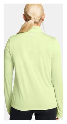 Under Armour Tech Green Women's 1/2 Zip Top