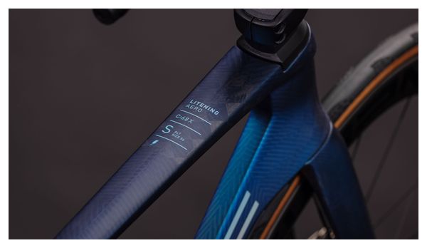 Cube Litening Aero C:68X SLT Bicicleta Carretera Shimano Dura-Ace Di2 12S 700 mm Atlantis Grid Azul 2026