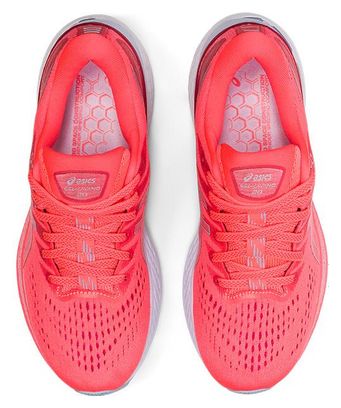Chaussures de Running Asics Gel Kayano 28 Rose Bleu Femme 