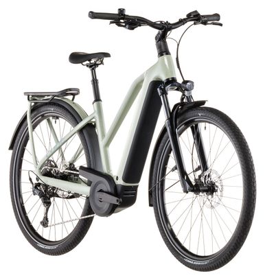 VTC Électrique Cube Kathmandu Hybrid One 800 Trapeze Shimano Cues 10V 800 Wh 700 mm Vert Pea 2026