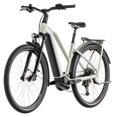 VTC Électrique Cube Kathmandu Hybrid One 800 Trapeze Shimano Cues 10V 800 Wh 700 mm Vert Pea 2026