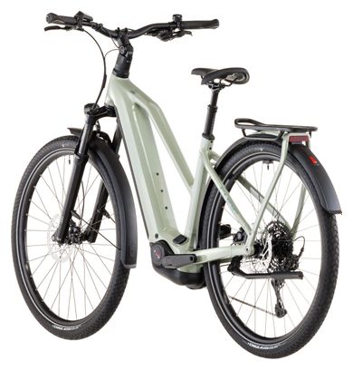 VTC Électrique Cube Kathmandu Hybrid One 800 Trapeze Shimano Cues 10V 800 Wh 700 mm Vert Pea 2026