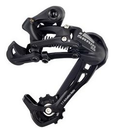 Sram X5 9S Schaltwerk langer Käfig Schwarz