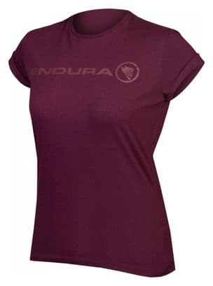 Endura One Clan Blackberry / Purple Short Sleeve T-Shirt