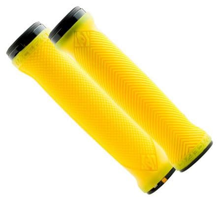 Race Face LoveHandle Grips Double Lock-On Yellow