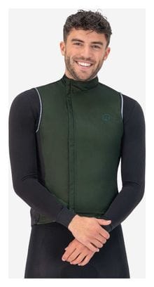 Gilet Coupe-Vent Velo Rogelli Essential - Homme - Vert militaire