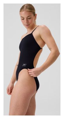 Maillot de Bain1 Pièce Speedo Femme V-Back 2.0 Uni Noir