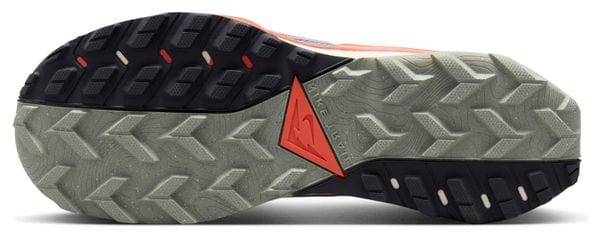 Nike React Wildhorse 8 Grey Orange Trail Running Shoes
