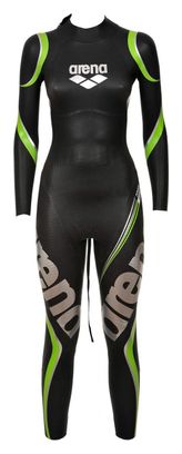 Combinaison Femme Arena Triwetsuit Carbon Noir Vert