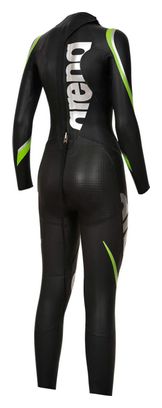 Arena Triwetsuit Carbon Black Green