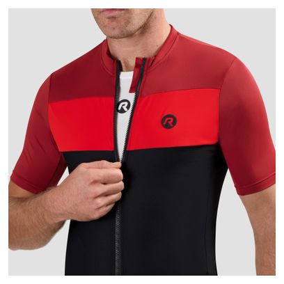 Maillot Manches Courtes Vélo Rogelli Core Block Homme