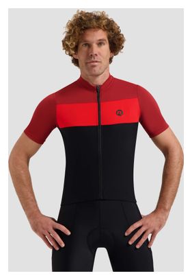 Maillot Manches Courtes Vélo Rogelli Core Block Homme