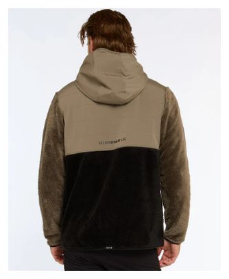 Dharco Sherpa Giacca termica nero marrone 
