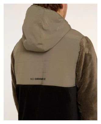 Dharco Sherpa Giacca termica nero marrone 