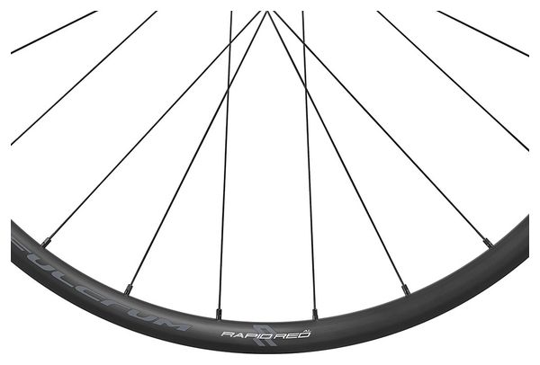 Fulcrum Rapid Red AL 700 mm Wheelset | 12x100 - 12x142 mm | Center Lock