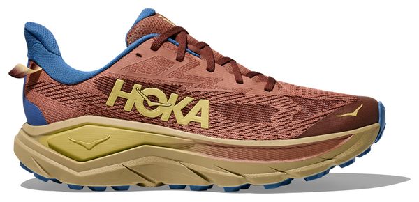 Hoka Challenger 8 Large Brown/Yellow Men's Trail Shoes