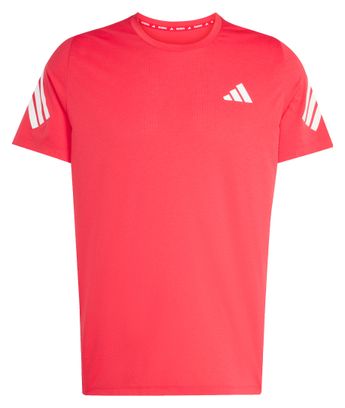 Maglia a maniche corte adidas adi365 Climacool rossa da uomo