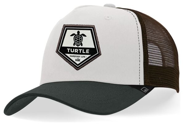 Casquette Trucker pour femmes Hanukeii Turtle Blanc