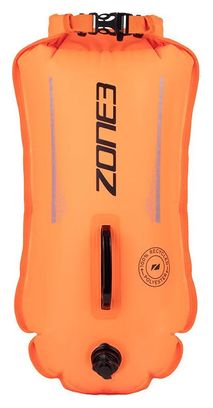 Boya de seguridad/bolsa estanca Zone3 28 l naranja
