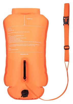 Boya de seguridad/bolsa estanca Zone3 28 l naranja