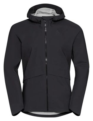 Veste Imperméable Odlo Ride Easy Waterproof Noir 