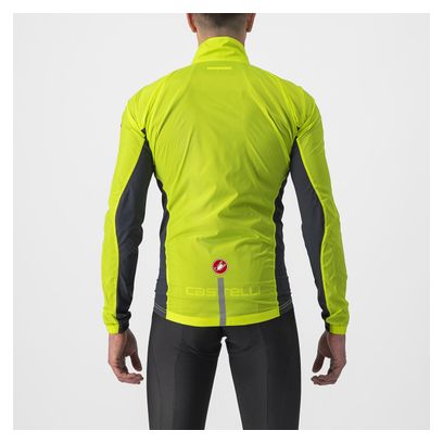 Veste Castelli Squadra Stretch lime Jaune / Gris foncé