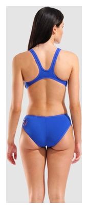 Maillot de Bain 1 Pièce Arena One Neon Femme Bleu 