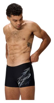 Boxer de baño para hombre Medley Logo Gris/Negro