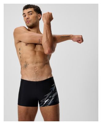 Boxer de baño para hombre Medley Logo Gris/Negro